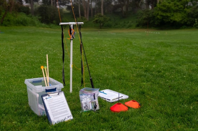 Casting Instructor Kit (rods, cones, instructions).